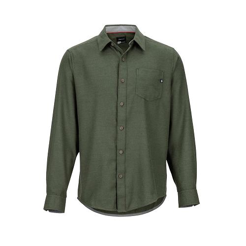 Marmot Hobson Shirts For Mens Red Green DBZ916743